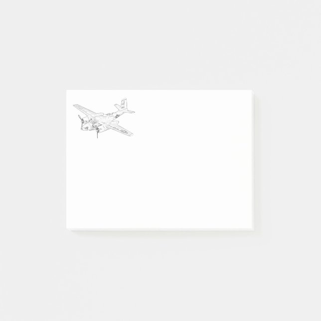 Douglas A-26 Invader Post-it Notes (Front)