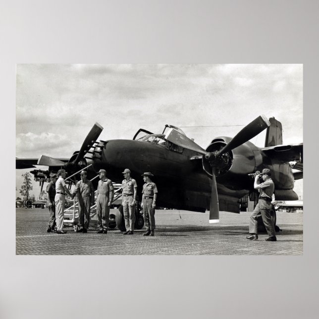 Douglas B-26K Invader Poster (Front)