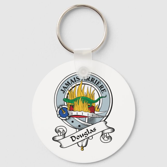 Douglas Clan Badge Key Ring (Front)