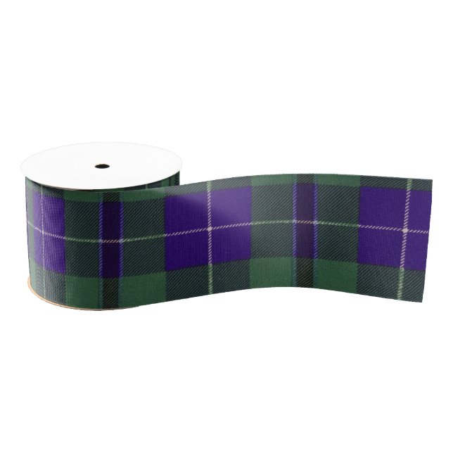 Douglas clan Plaid Scottish tartan Grosgrain Ribbon (Spool)