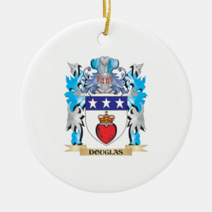 Douglas Coat of Arms - Family Crest Ceramic Ornament