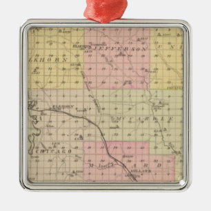 Douglas County, Nebraska Metal Ornament