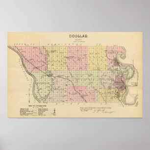 Douglas County, Nebraska Poster
