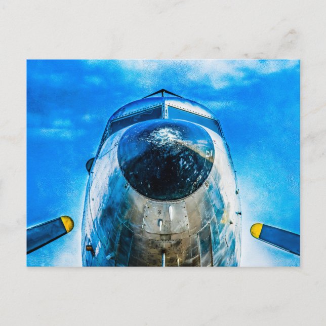 Douglas DC-3 Aircraft Postcard (Front)