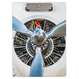 Douglas DC-3 Aircraft. Propeller Clipboard