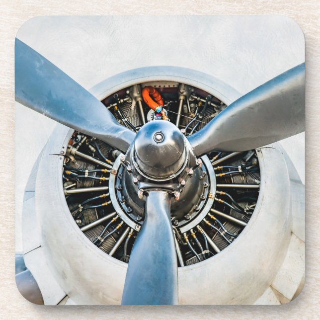 Douglas DC-3 Aircraft. Propeller Coaster (Front)