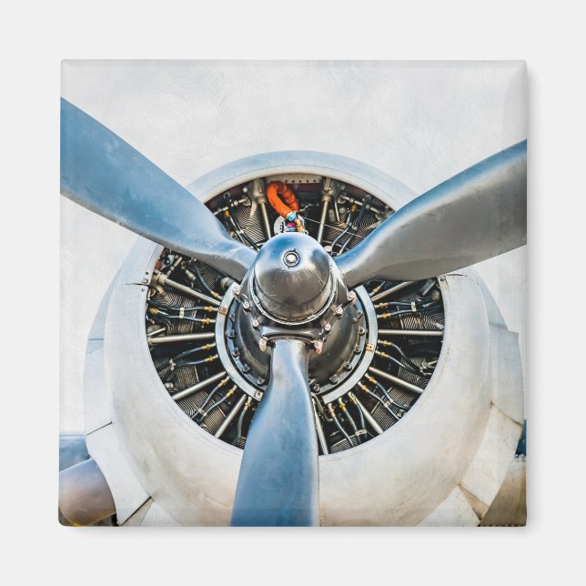 Douglas DC-3 Aircraft. Propeller Magnet (Front)