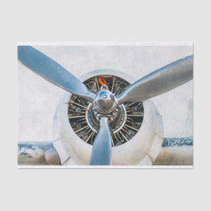 Douglas DC-3 Aircraft. Propeller Tissue Paper