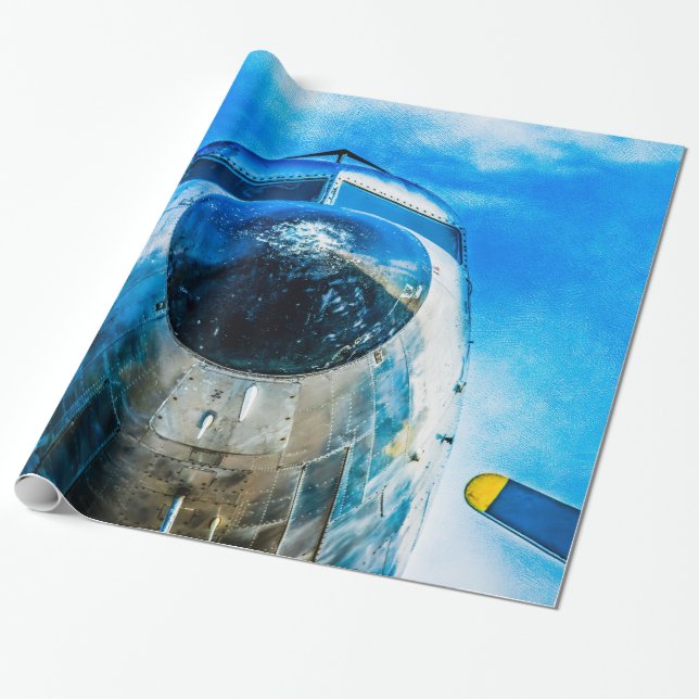 Douglas DC-3 Aircraft Wrapping Paper (Unrolled)