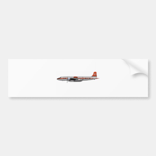Douglas DC-7B Slurry Tanker 404404 Bumper Sticker (Front)