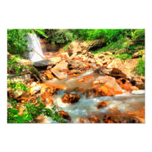 Douglas Falls, West Virginia Photo Print