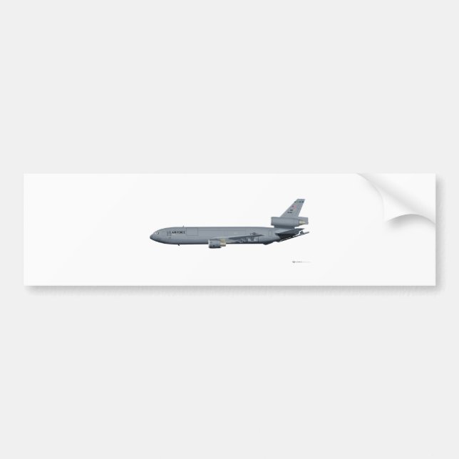 Douglas KC-10 Extender Bumper Sticker (Front)