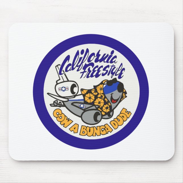 Douglas KC-10 Extender California Freestyle Mouse Pad (Front)