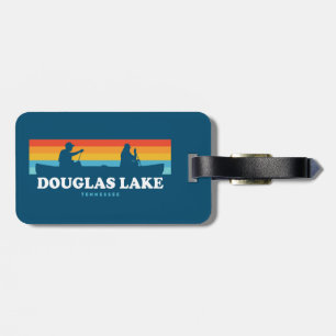 Douglas Lake Tennessee Canoe Luggage Tag