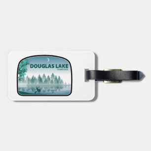Douglas Lake Tennessee Deer Luggage Tag