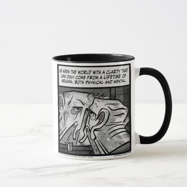 Douglas Leather Mug - Customised (Right)