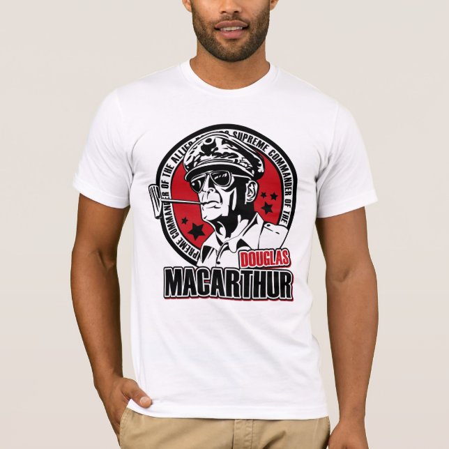 Douglas MacArthur, Allied Supreme Commander T-Shirt (Front)