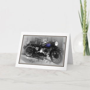 Douglas Motorcycle Card