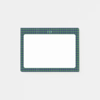 Douglas Official Tartan with monogram / name