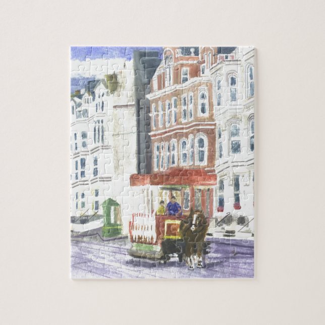 Douglas Promenade Isle of Man Jigsaw Puzzle (Vertical)