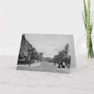Douglas Road, Canonbury, Islington, c.1905 Card