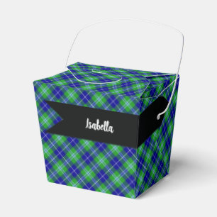 Douglas Scottish Tartan Plaid Pattern Favour Box