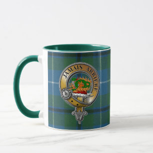 Douglas Tartan & Badge Mug