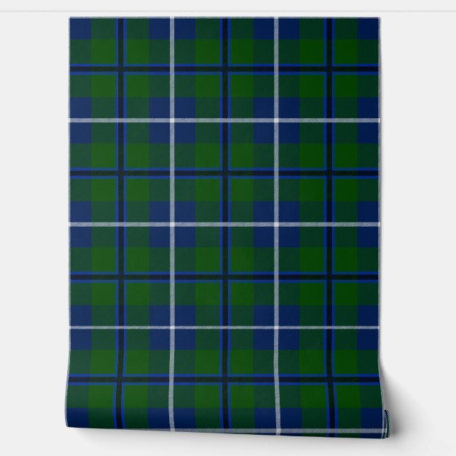 Douglas Tartan Plaid Scottish Clan Wallpaper (Unrolling)