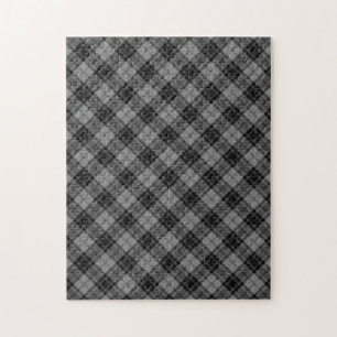 Douglas Tartan Scottish Plaid Pattern Jigsaw Puzzle