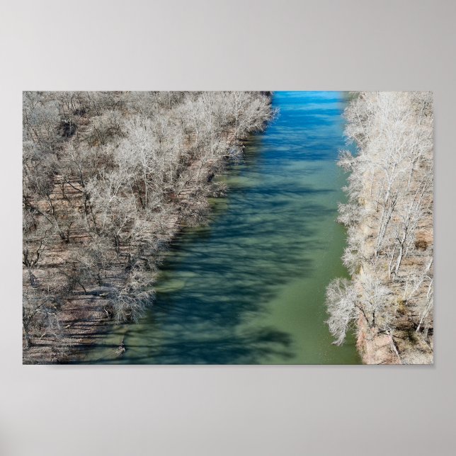 Douglassville Schuylkill River PA Poster (Front)