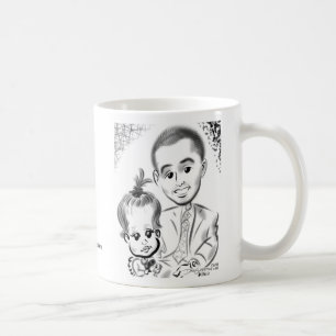 Douglaston Christening Caricatures 2014b Coffee Mug