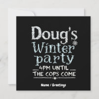 Doug's Winter Party, February 15, 4PM Funny