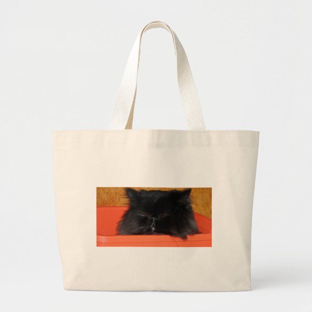 Dougy the Persian cat tote (Front)