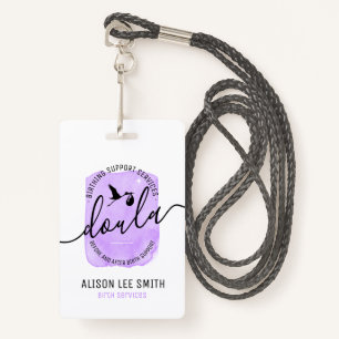 Doula Birth Coach ID Badge