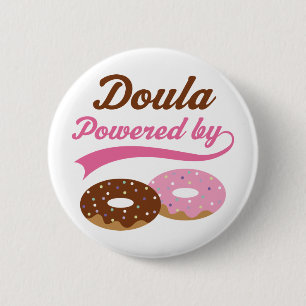 Doula Funny Gift 6 Cm Round Badge