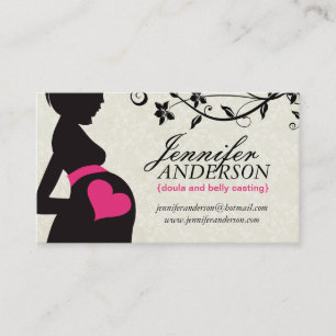 Doula, Midwife and Belly Casting Business Cards