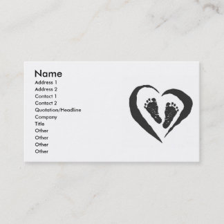 Doula Midwife Business Card
