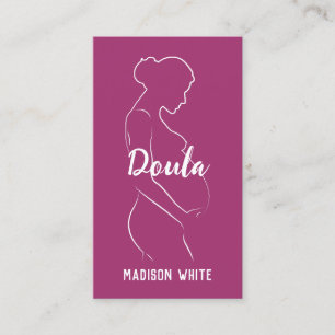 Doula Midwife Custom QR Business Card