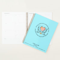 Doula Midwife 'Whimsical Heart & Wings Turquoise