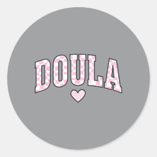 Doula Nurse Crew Paediatrics Rn Nursing Life Nicu Classic Round Sticker