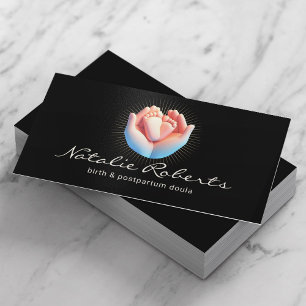 Doula Service Midwife Professional Birth Coach Business Card