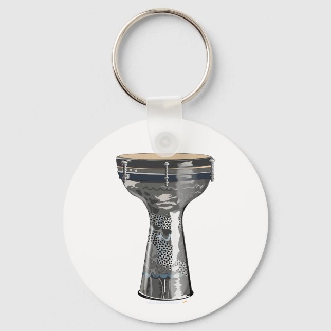 Doumbek Drum Keychain Darbuka Tombak Toubeleki (Front)