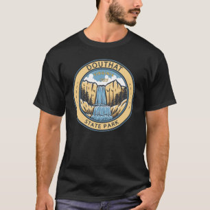 Douthat State Park Virginia Badge T-Shirt