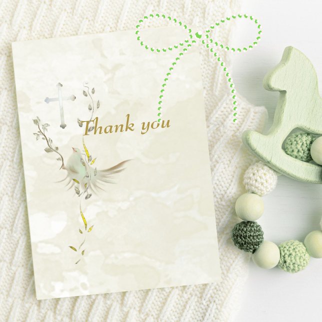 Dove and golden leaves  RSVP card  (Creator Uploaded)