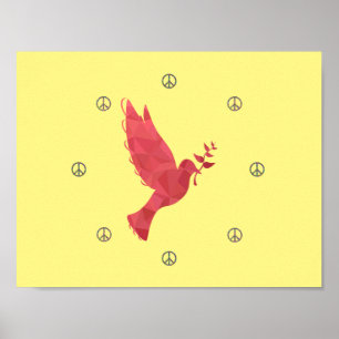 Dove and Peace Signs