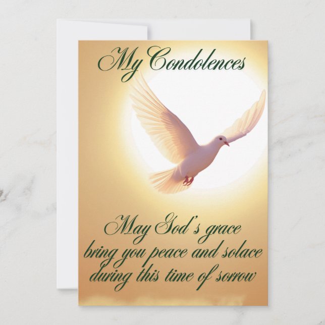 Dove Card (Front)
