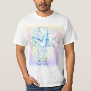 Dove Christian Cross   t-shirt