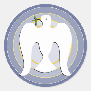 Dove Classic Round Sticker