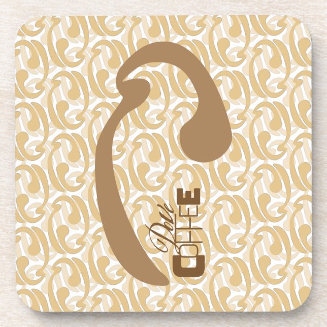 DOVE COFFEE PIXELAT BY MASANSER COASTER (Front)