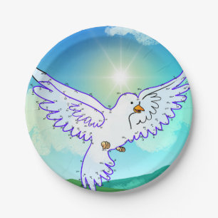 Dove Connect Paper Plate